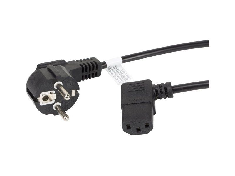 LANBERG CA-C13C-12CC-0018-BK Lanberg power computer cable VDE 90 angled CEE 7/7-> C13 1.8m_1