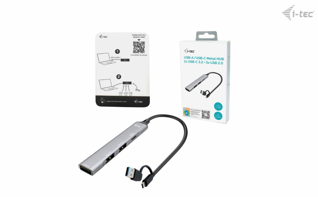 I-TEC USB-A/USB-C 4 PORT HUB/1X USB-C 3.1+3X USB 2.0_11