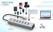 I-TEC USB-C CHARGING HUB 7 PORT/CHARGING METAL HUB 7 PORT_5