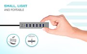 I-TEC USB-C CHARGING HUB 7 PORT/CHARGING METAL HUB 7 PORT_9