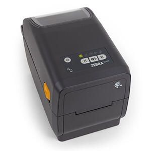Thermal Transfer Printer (74M) ZD411; 300 dpi, USB, USB Host, Ethernet, BTLE5, EU and UK Cords, Swiss Font, EZPL_2