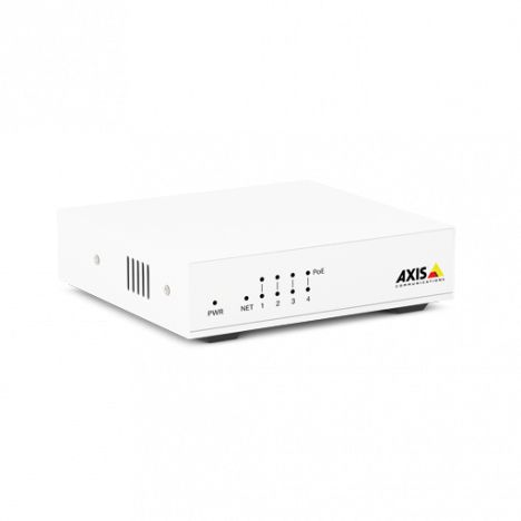 AXIS D8004 UNMANAGED POE SWITCH/4CHANNEL 10/100 MBPS POE+ SWITCH_3