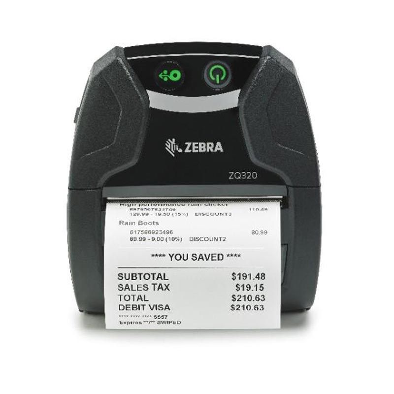 DT Printer ZQ320 Plus; 802.11AC & BT 4.X, No Label Sensor, Outdoor Use, English, Group E Â _1