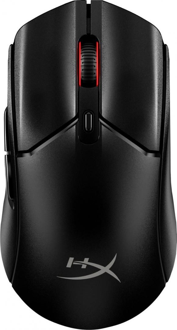 Mouse HyperX Pulsefire Haste Core 2 Wireless, rezolutie maxima 12000 DPI, conectivitate 2.4GHz Wireless / Bluetooth 5.2, polling rate pana la 1000 Hz, durata de viata baterie pana la 100 de ore in modul 2.4GHz highspeed, si pana la 200 de ore in modul Bluetooth 5.2, negru_1