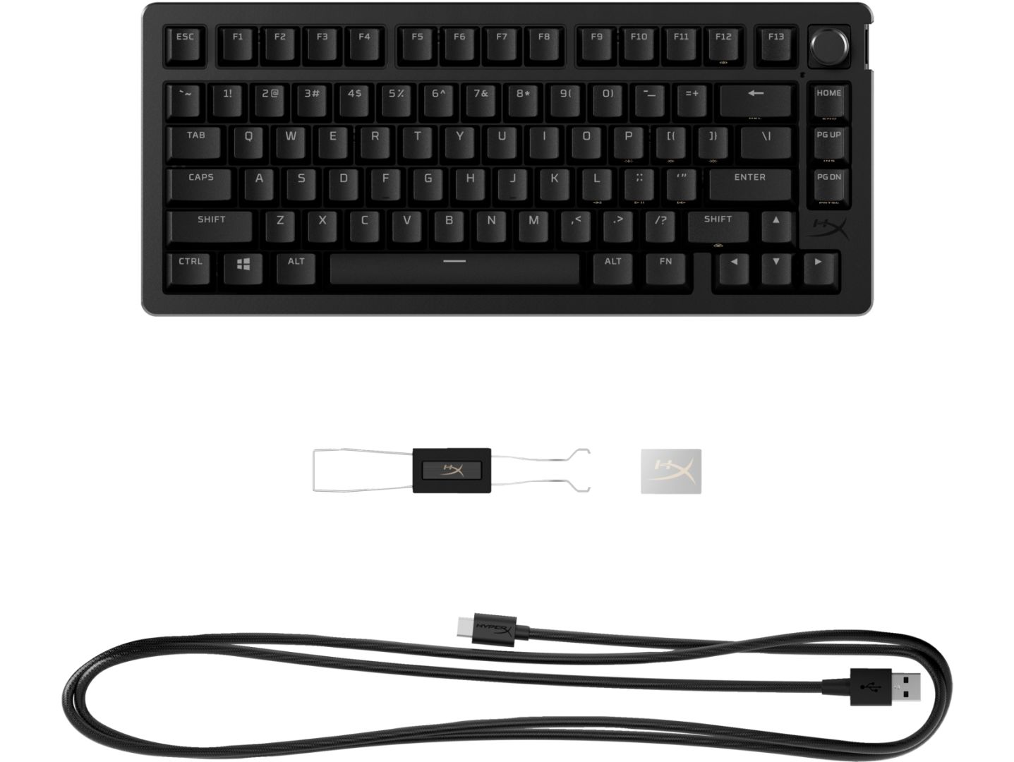 Tastatura gaming mecanica HyperX Alloy Rise, iluminare RGB (16,777,216 culori), Hyperx linear switch, 100% anti-ghosting, layout US, negru_3