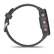 Ceas Garmin Forerunner 255, display 33mm, rezolutie displat 260x260 conectivitate Bluetooth™, ANT+, NFC, USB, functii accelerometru, giroscop, barometru, busola, termometru pentru temperatura exterioară, durata de viata baterie mod ceas inteligent: până la 14 zile, modul GNSS numai cu GPS: până la_1