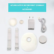 Pompa de san electrica si portabila,10 niveluri de extragere, 5 niveluri de masaj, display LED, functie de memorie, capacitate 180ml, U-Grow_5