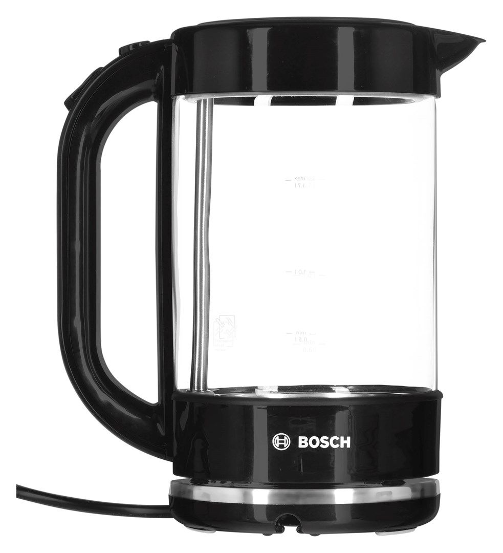 Bosch TWK70B03 electric kettle 1.7 L 2400 W Black  Transparent_2