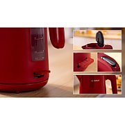 Bosch TWK2M164 electric kettle 1.7 L 2400 W Black  Grey  Red_2