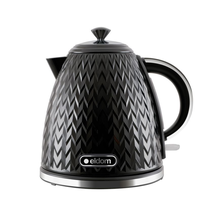 ELDOM NELA kettle  1.7 l capacity  2000 W power  black_1