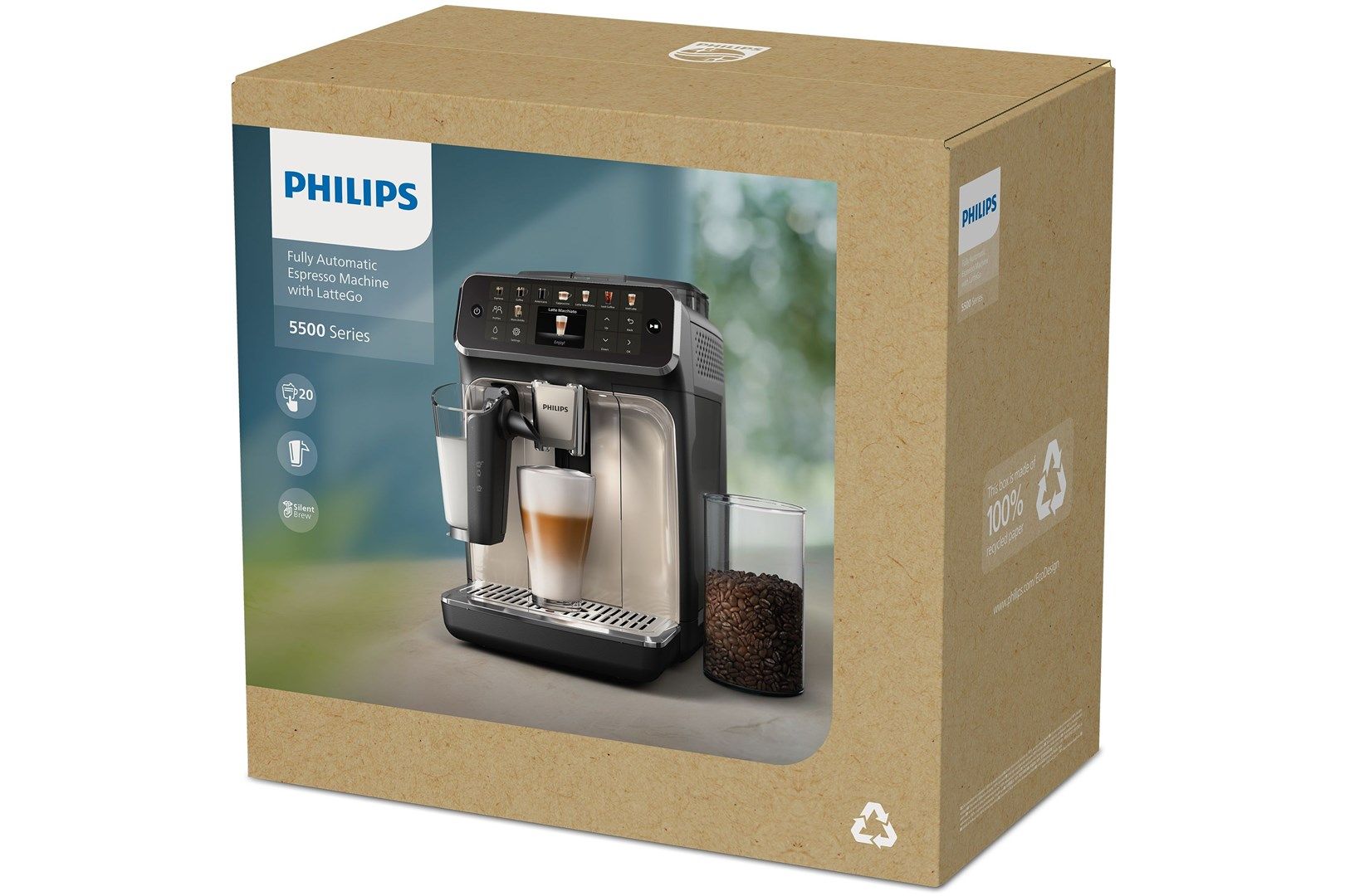 Philips EP5547/90 coffee maker Fully-auto Espresso machine 1.8 L_1