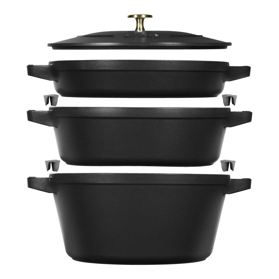 Staub La Cocotte 4.2 L Round Cast iron Casserole baking dish_1
