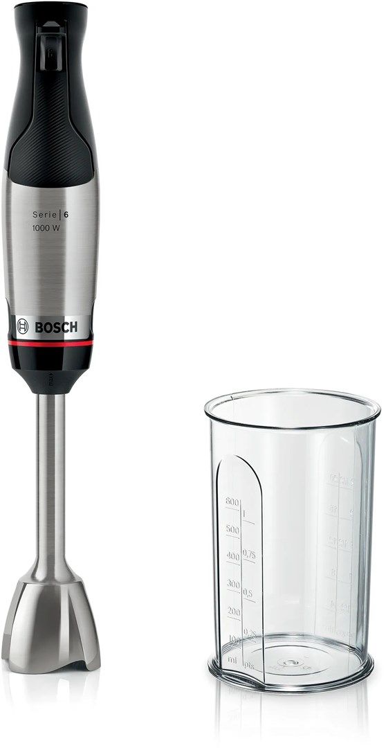 Bosch Serie 6 MSM6M610 blender Immersion blender 1000 W Black  Stainless steel_1