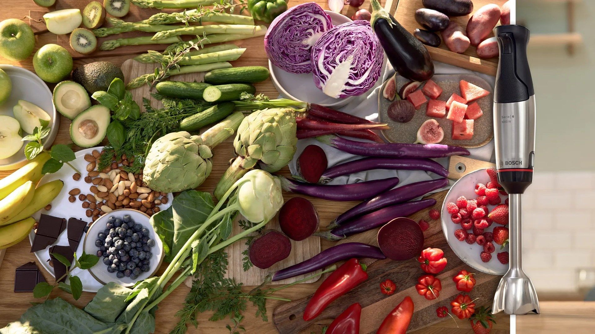 Bosch Serie 6 MSM6M610 blender Immersion blender 1000 W Black  Stainless steel_15