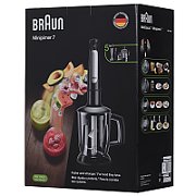 Braun MultiQuick 7 MQ 7045X 1.25 L Immersion blender 1000 W Black  Stainless steel_8
