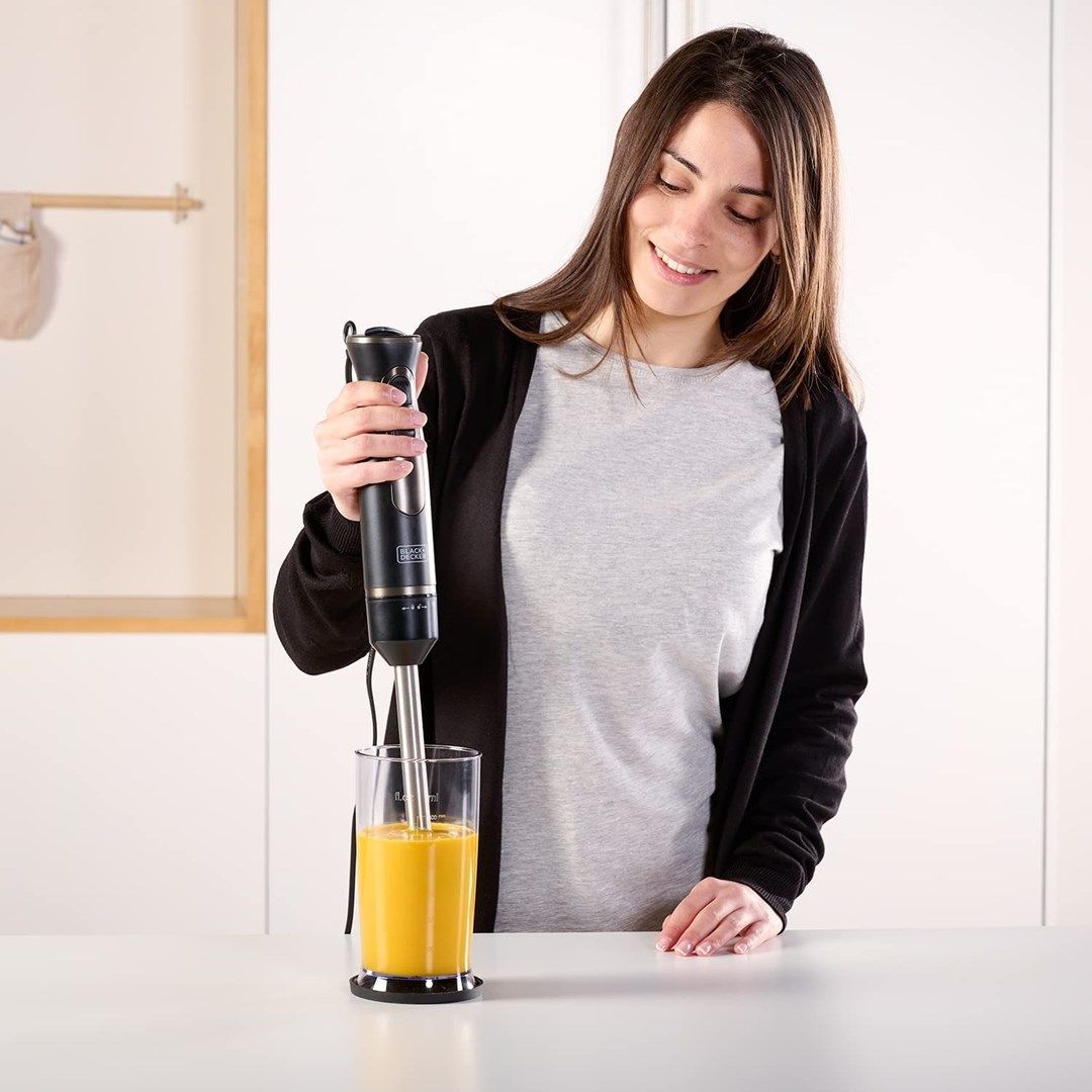 Immersion blender Black+Decker BXHBA800E (800W; black)_7
