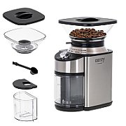 Camry CR 4443 coffee grinder Burr grinder Black Silver_7