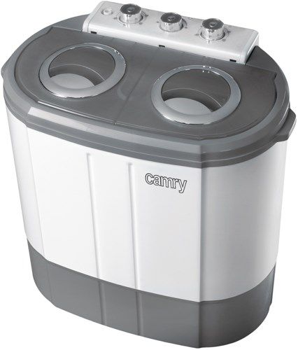 Camry Premium CR 8052 washing machine Top-load 3 kg Grey  White_1