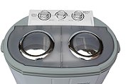 Camry Premium CR 8052 washing machine Top-load 3 kg Grey  White_2