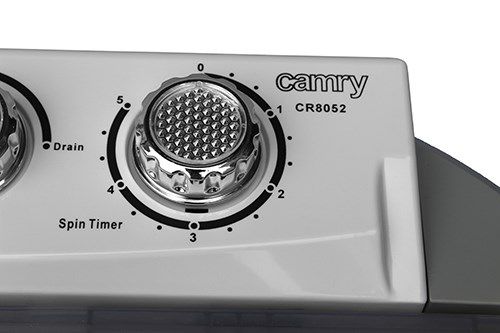 Camry Premium CR 8052 washing machine Top-load 3 kg Grey  White_6