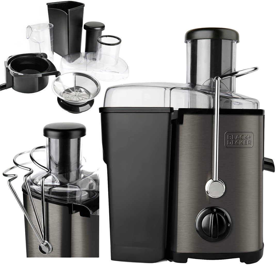 Juicer Black+Decker BXJE600E  (600W; black)_7