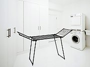 AMALFI foldable laundry drying rack  black_2