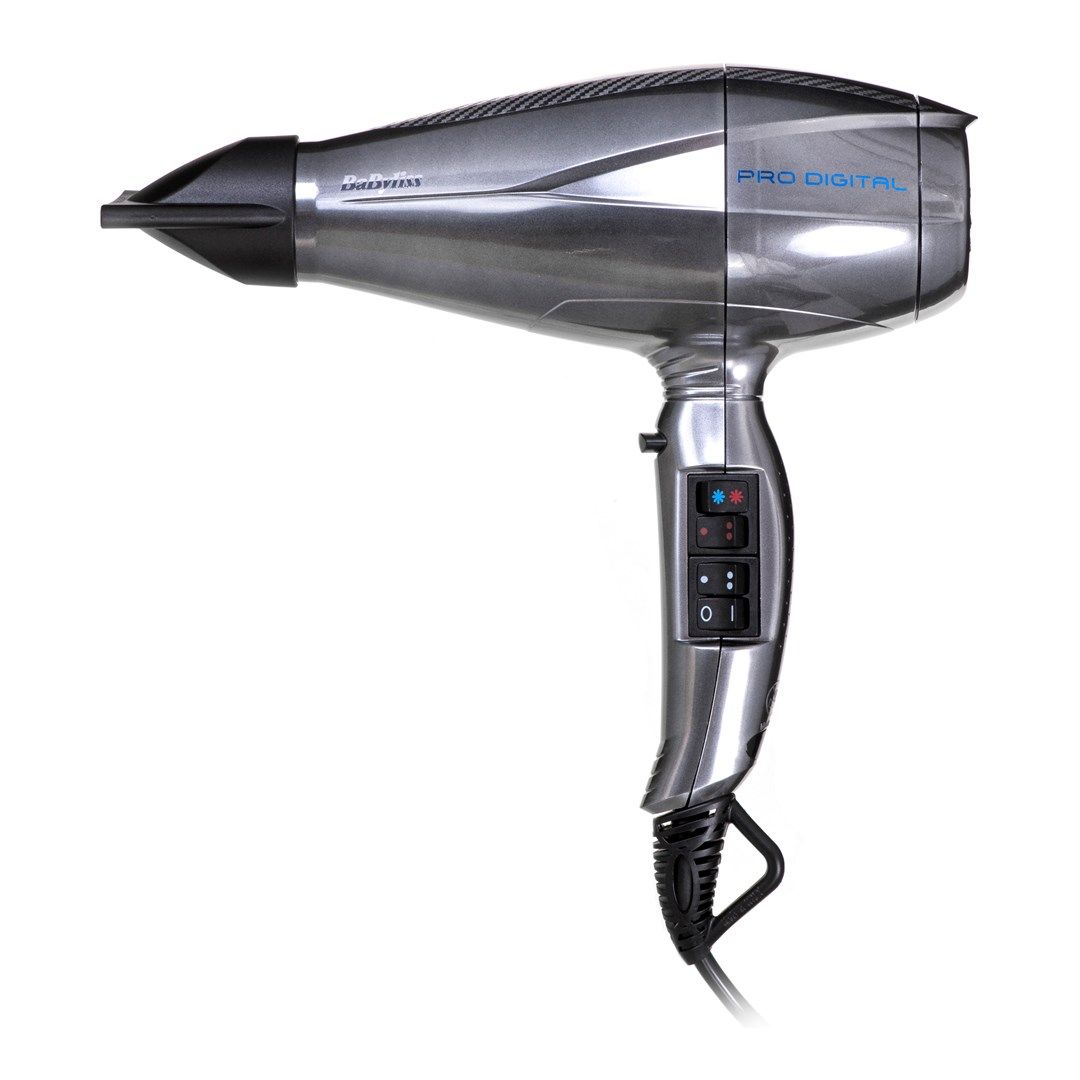 BaByliss Pro Digital Grey  Silver 2200 W_1