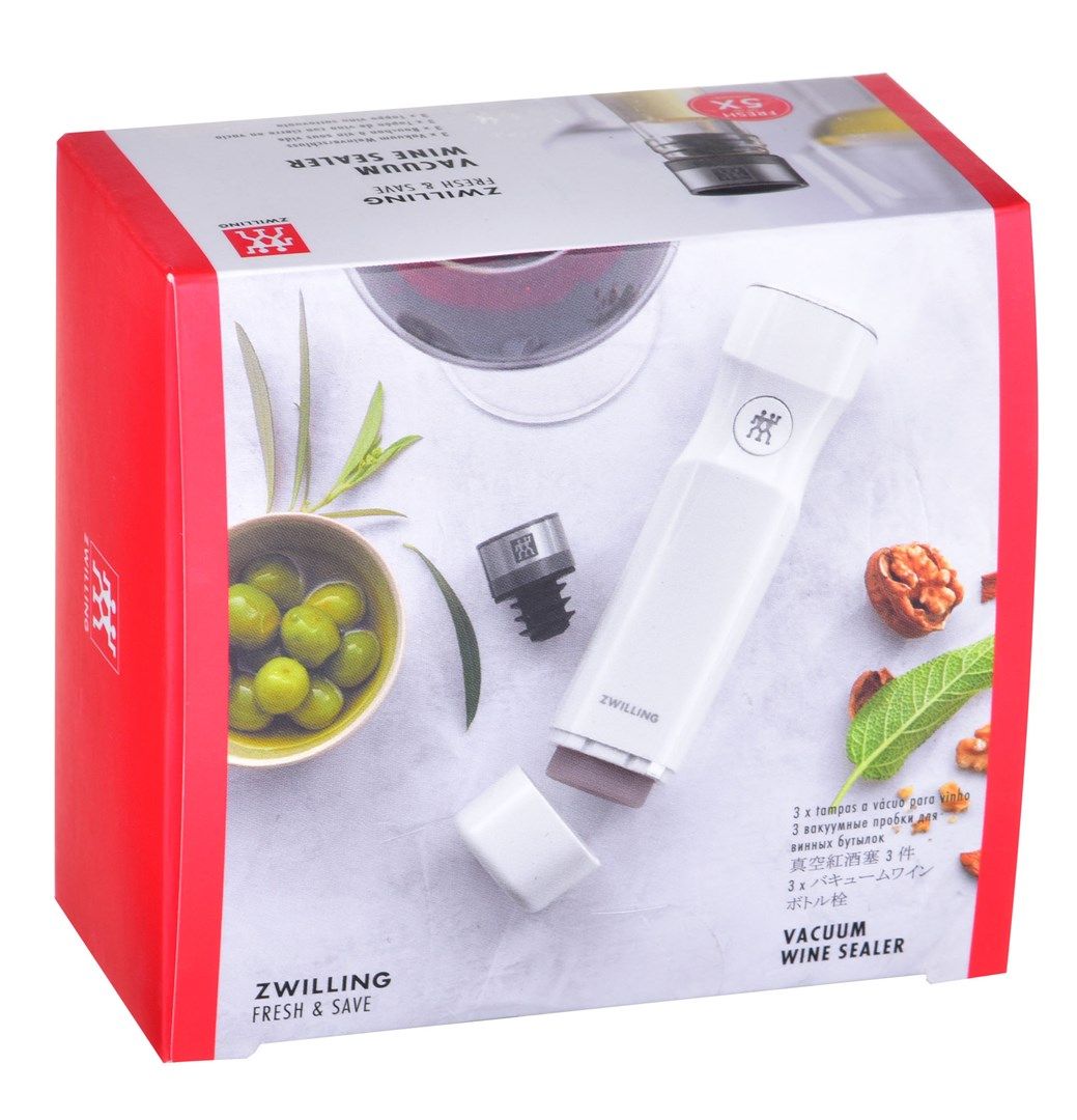 ZWILLING FRESH & SAVE wine preserving pump 3 cm Plastic  Silicone  Stainless steel_3