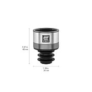 ZWILLING FRESH & SAVE wine preserving pump 3 cm Plastic  Silicone  Stainless steel_9