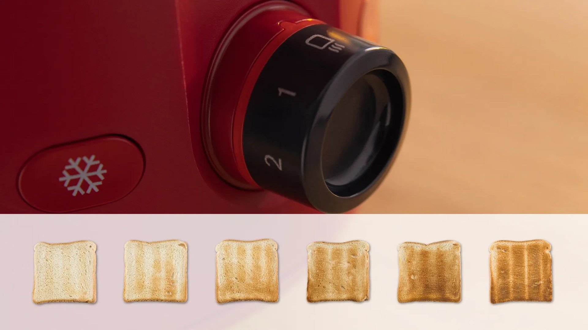 Bosch TAT2M124 toaster 6 2 slice(s) 950 W Red_9