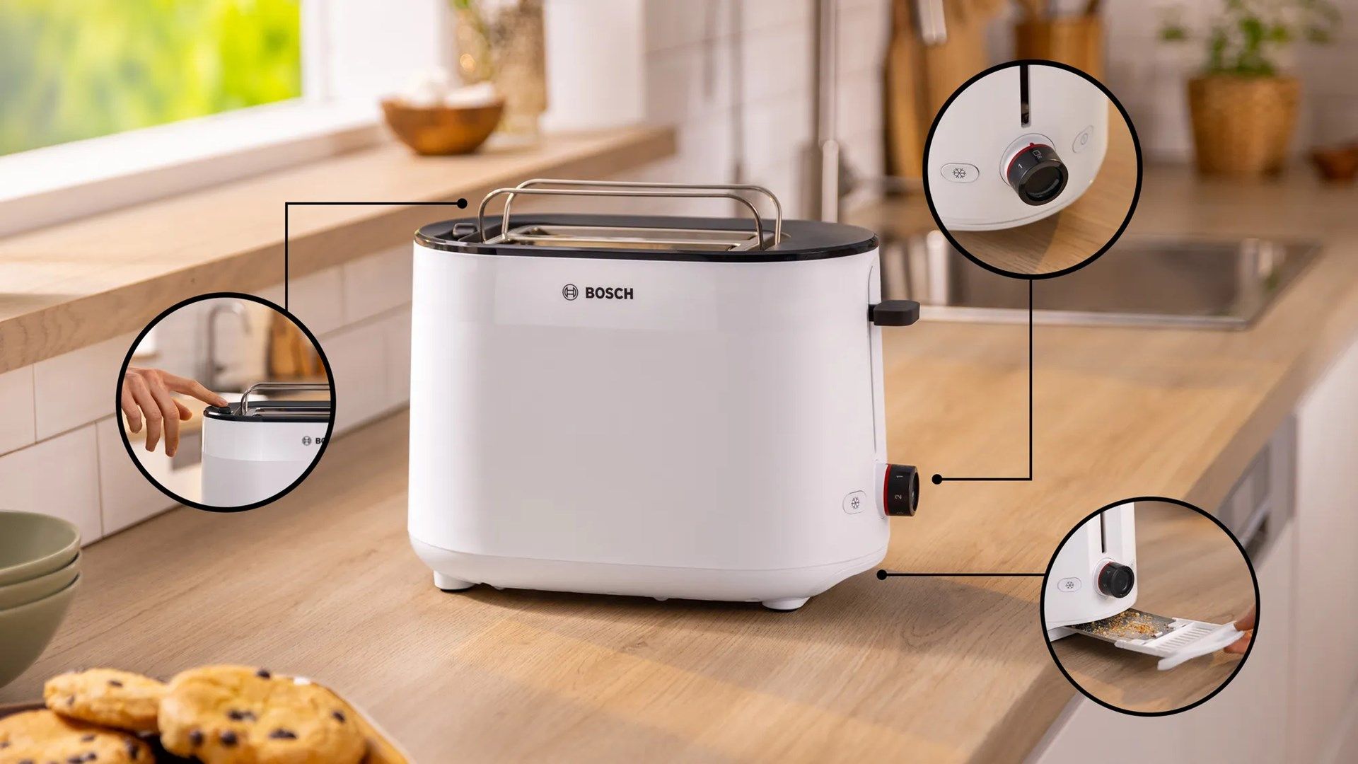 Bosch TAT2M121 toaster 6 2 slice(s) 950 W White_4