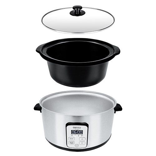Camry | CR 6414 | Slow Cooker | 270 W | 4.7 L | Number of programs 1 | Stainless Steel_9