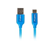 Lanberg CA-USBO-22CU-0010-BL USB cable 1 m USB 2.0 USB C USB A Blue_2