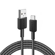 Anker 322 USB cable 0.9 m USB A USB C Black_1