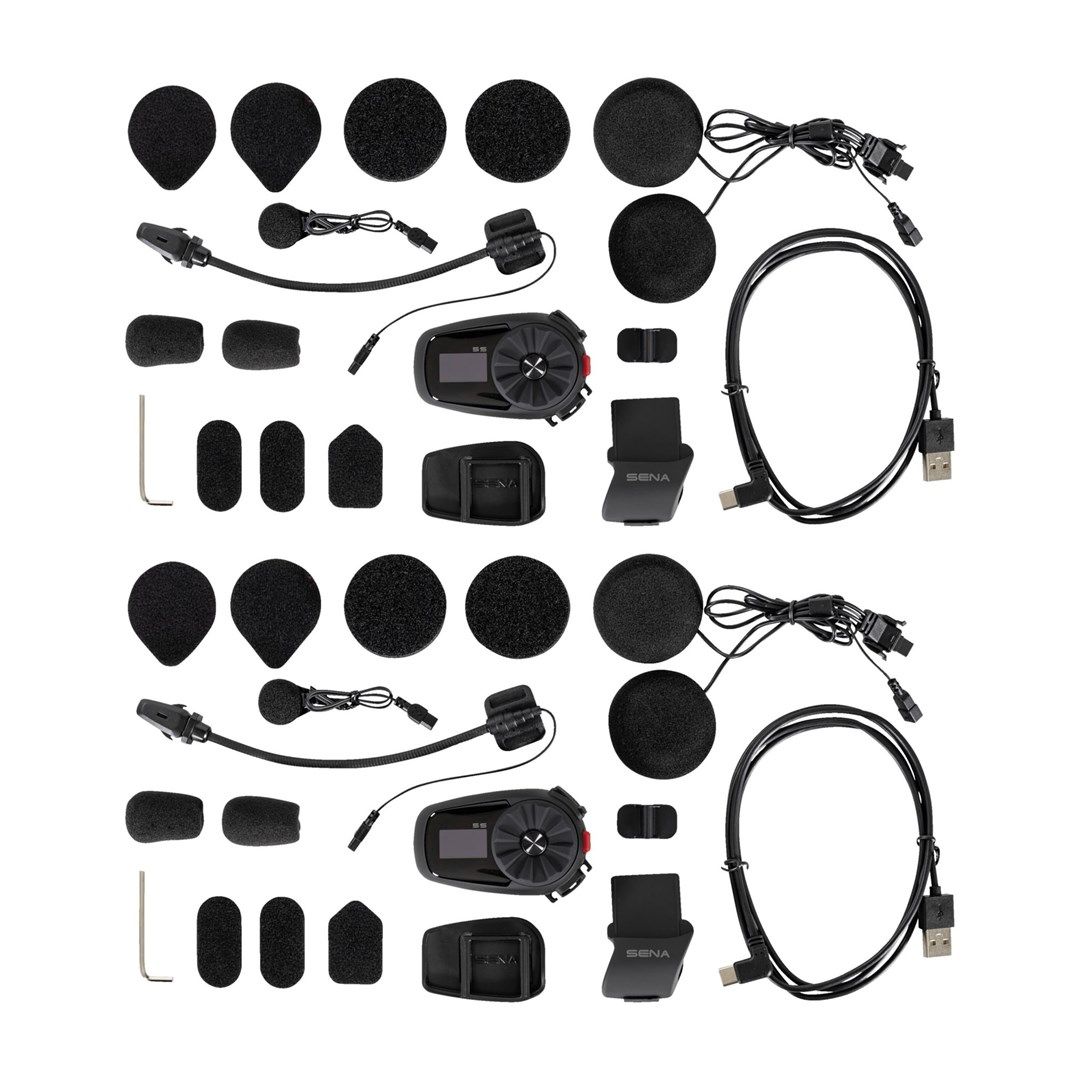 SENA 5S-10D Dual Pack Motorcycle Intercom_8