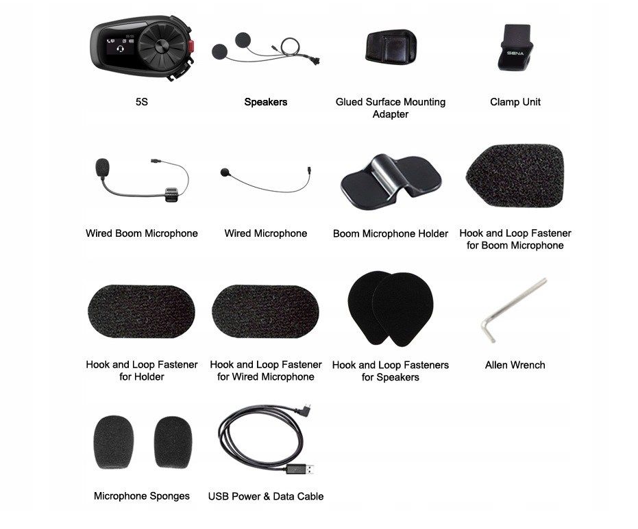 SENA 5S-10D Dual Pack Motorcycle Intercom_9