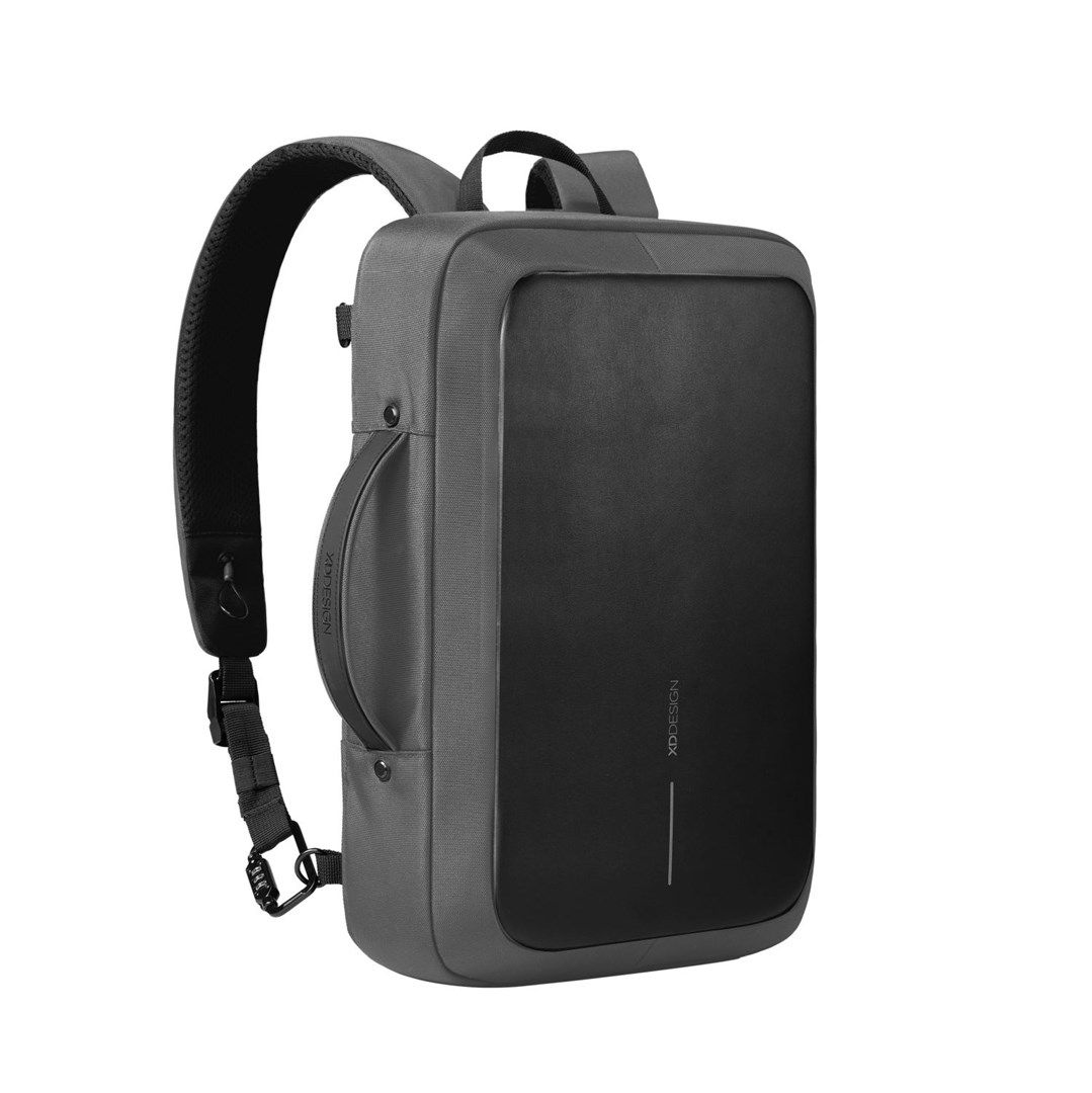 XD DESIGN ANTI-THEFT BACKPACK / BRIEFCASE BOBBY BIZZ 2.0 GREY P/N: P705.922_1