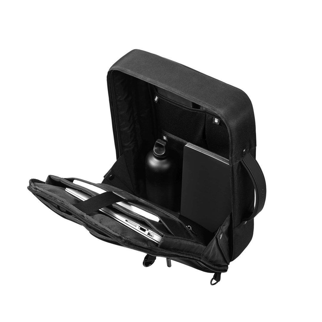 XD DESIGN ANTI-THEFT BACKPACK / BRIEFCASE BOBBY BIZZ 2.0 BLACK P/N: P705.921_9