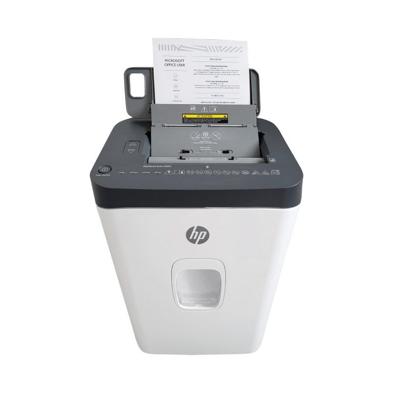 HP ONESHRED Auto 200CC white-gray shredder_17