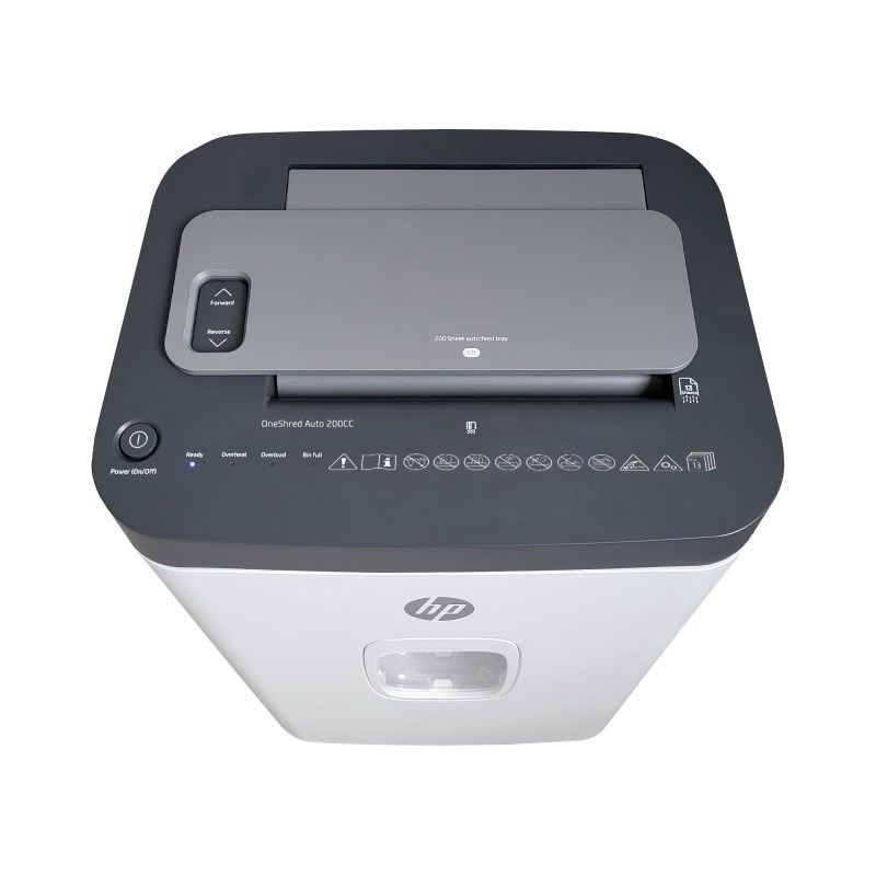HP ONESHRED Auto 200CC white-gray shredder_4