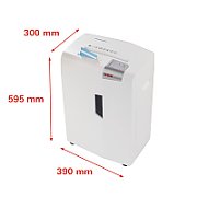 HSM shredstar X13 document shredder  4 x 37 mm + separate CD-cutting mechanism_3