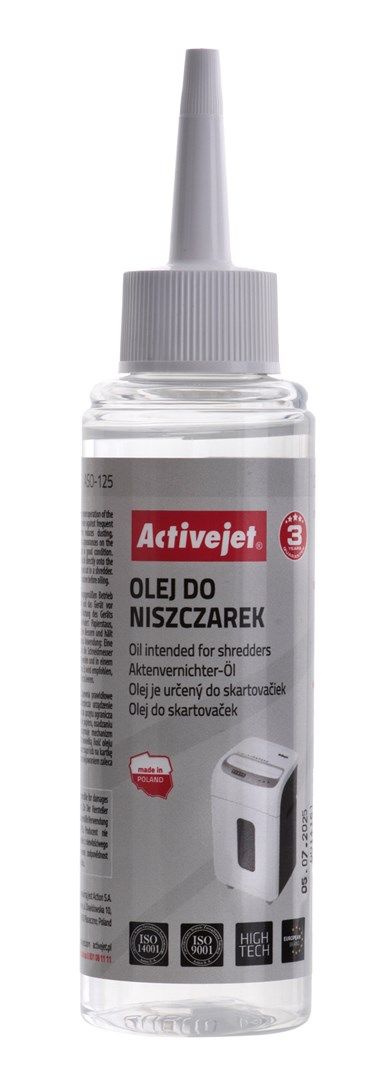 Activejet ASO-125 Shredder Oil 125 ml_1