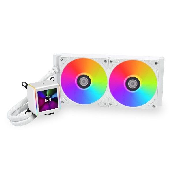 Lian Li GALAHAD II LCD 280 AIO  ARGB - white_1
