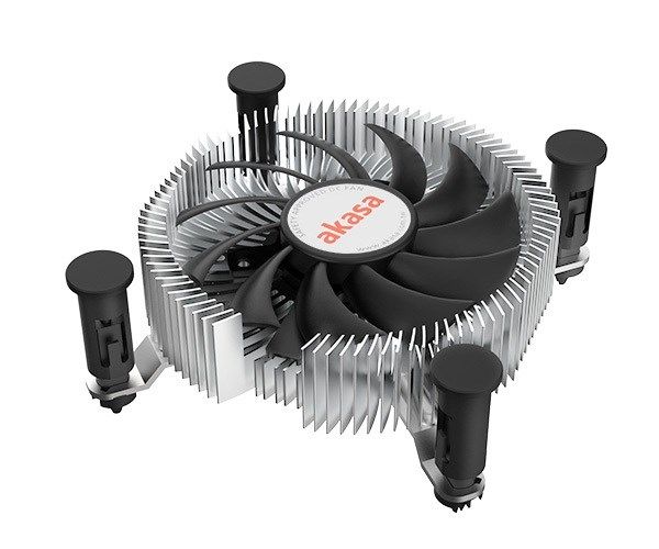Akasa AK-CC6601EP01 Low Profile CPU Cooler - Socket LGA 1700  26.9mm high_1