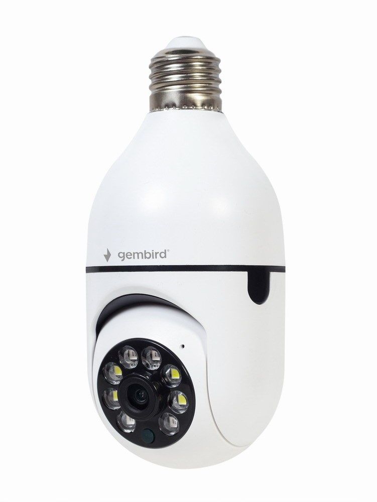 Gembird TSL-CAM-WRHD-01 Smart rotating wifi camera  E27  1080p_1