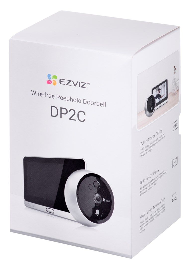 WIRELESS WIFI DOORBELL WITH VIEWFINDER EZVIZ DP2C CS-DP2C_9