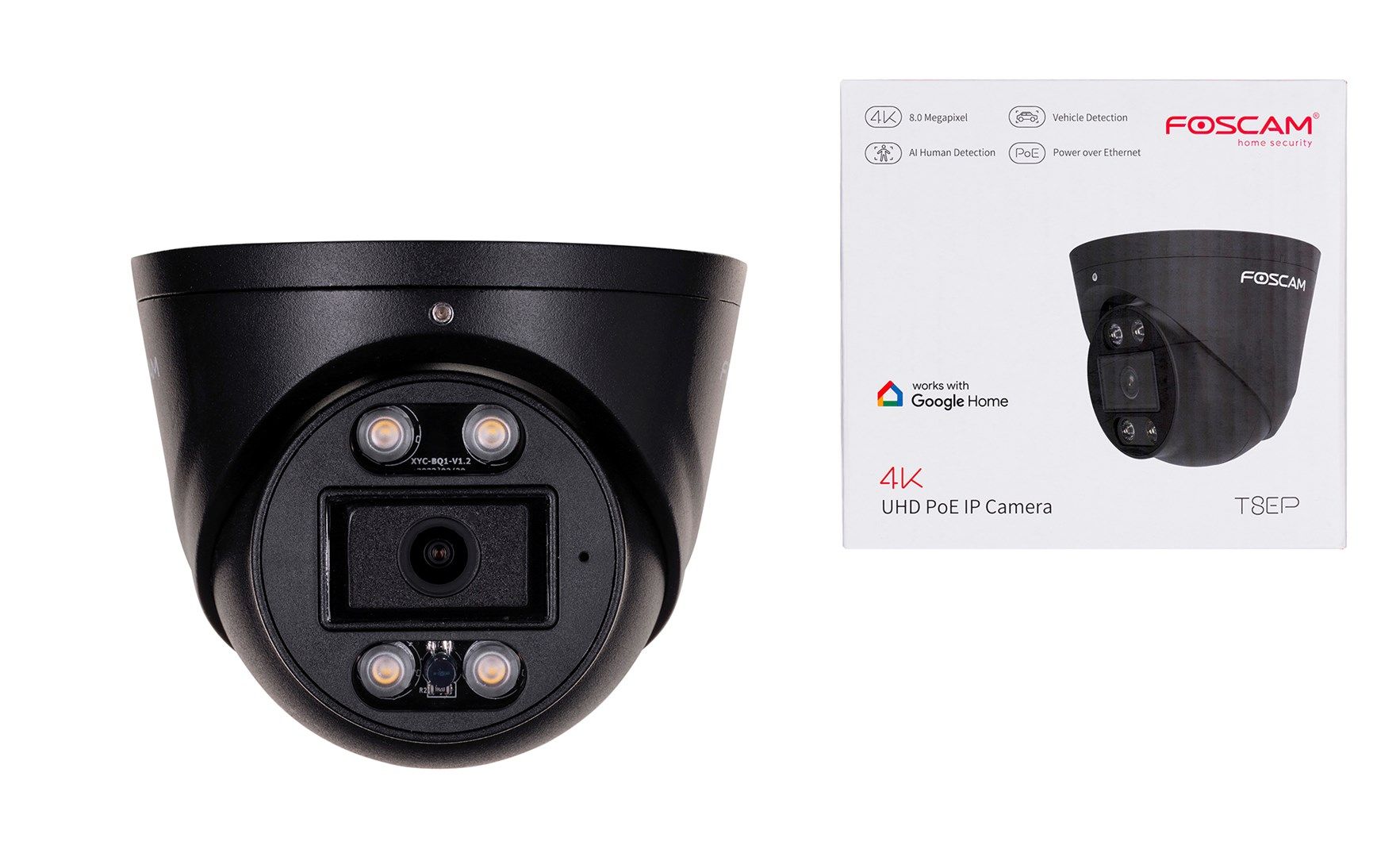 FOSCAM T8EP 8MP POE IP Camera Black_13