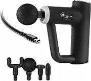 Extralink Massage Gun Mini Black | Massage gun | 4 tips_1