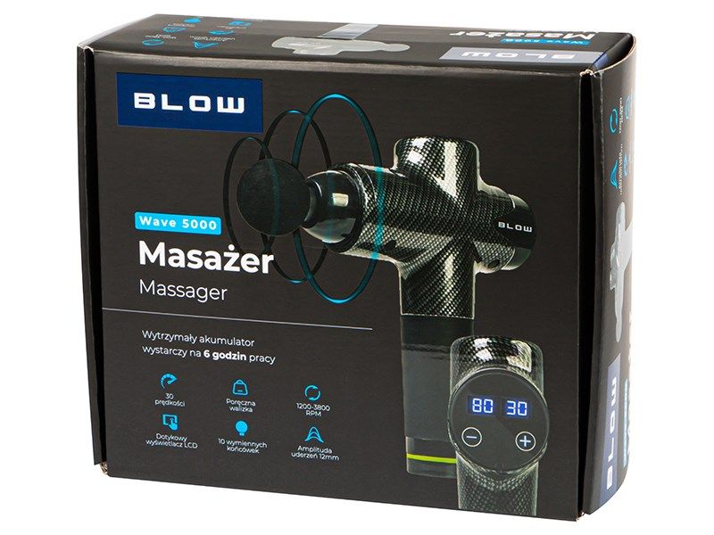 BLOW Wave 5000 massage gun_8