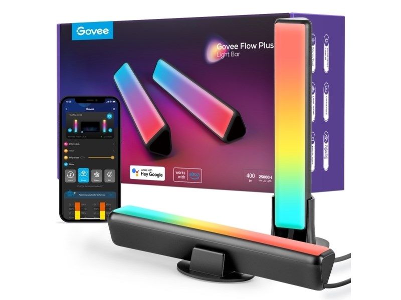 Govee H6056 Flow Plus | LED Lamps | RGBICWW  Wi-Fi  Alexa  Google_4